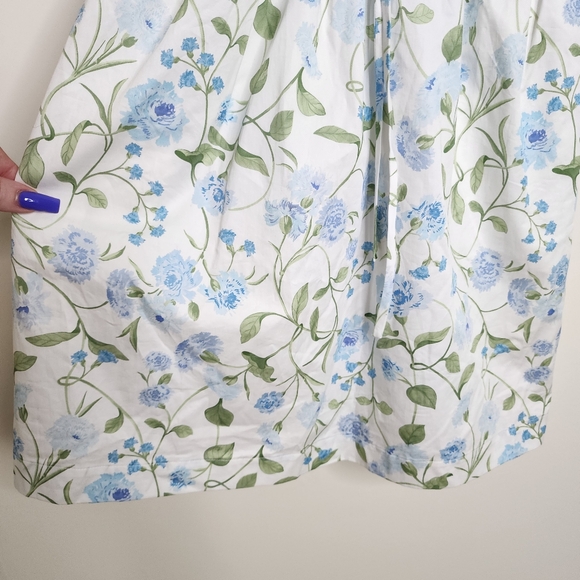 Hill House Ophelia Floral Puff Sleeve Mini Dress Small Cottagecore Picnic Boho - Picture 7 of 16